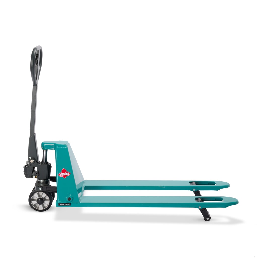 Transpallet manuale piatto Ameise® PTM 1.5 Low, portata 1.500 kg, lunghezza forche 1.150 mm, gomma piena/poliuretano Immagine del prodotto n. 6: Transpallet manuale piatto Ameise® PTM 1.5 Low, portata 1.500 kg, lunghezza forche 1.150 mm, gomma piena/poliuretano