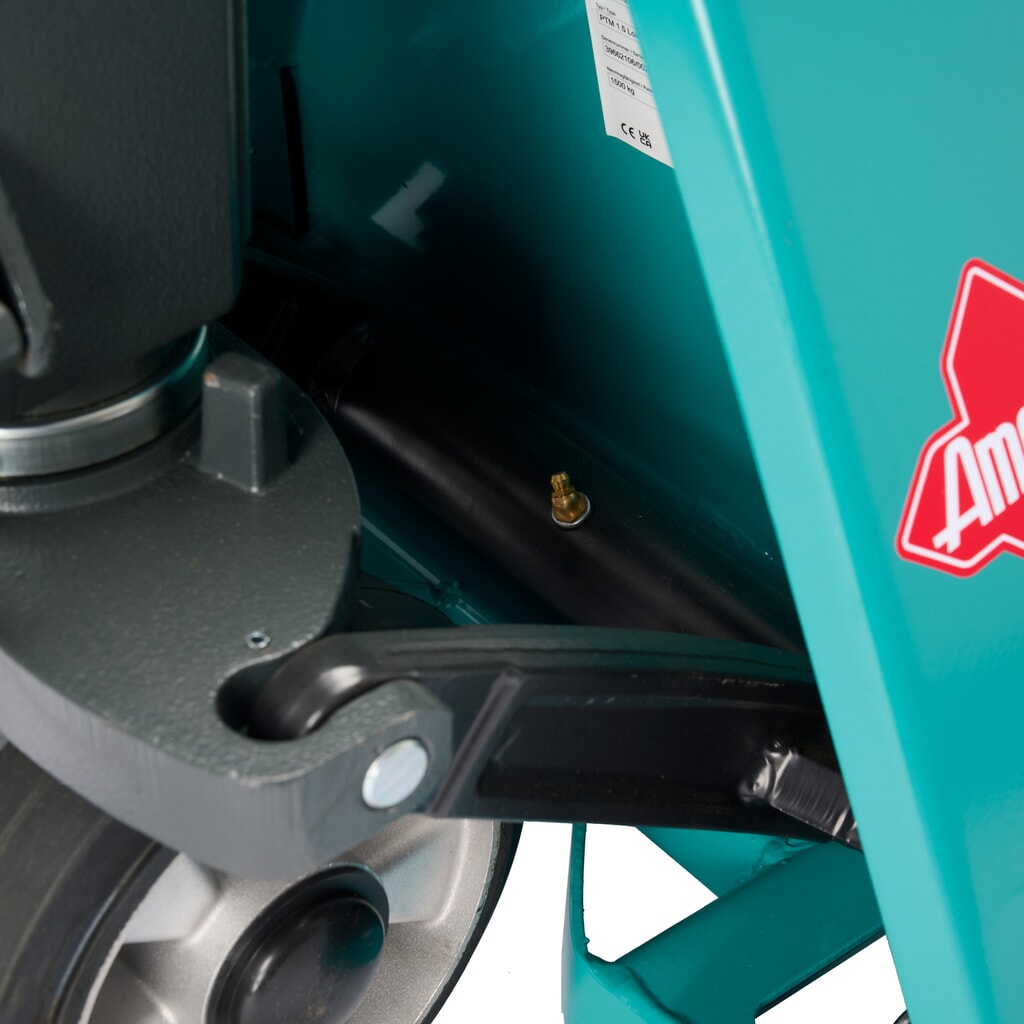 Transpallet manuale piatto Ameise® PTM 1.5 Low, portata 1.500 kg, lunghezza forche 1.150 mm, gomma piena/poliuretano Immagine del prodotto n. 8: Transpallet manuale piatto Ameise® PTM 1.5 Low, portata 1.500 kg, lunghezza forche 1.150 mm, gomma piena/poliuretano