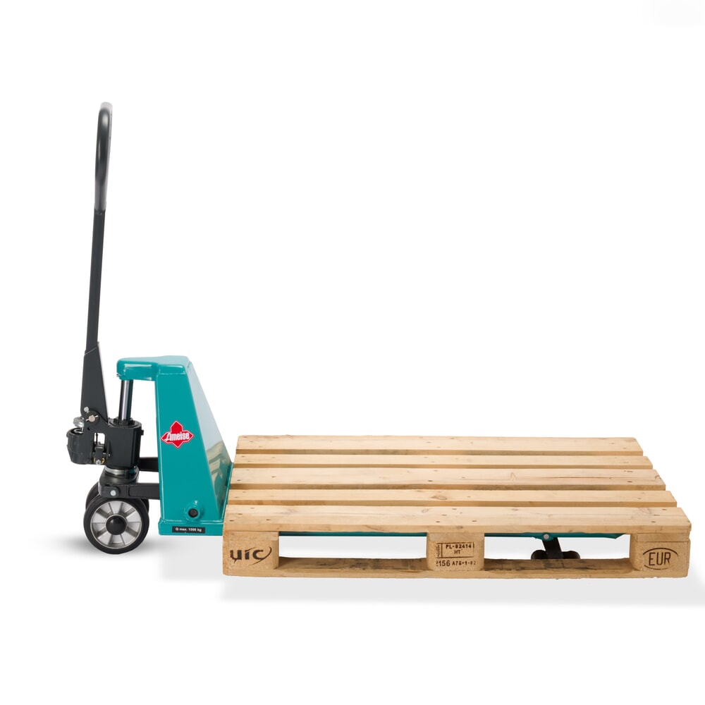 Immagine del prodotto n. 9: Transpallet manuale piatto Ameise® PTM 1.5 Low, portata 1.500 kg, lunghezza forche 1.150 mm, gomma piena/poliuretano, rulli tandem