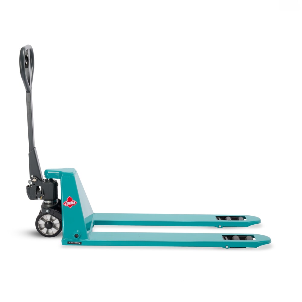 Immagine del prodotto n. 11: Transpallet manuale piatto Ameise® PTM 1.5 Low, portata 1.500 kg, lunghezza forche 1.150 mm, gomma piena/poliuretano, rulli tandem