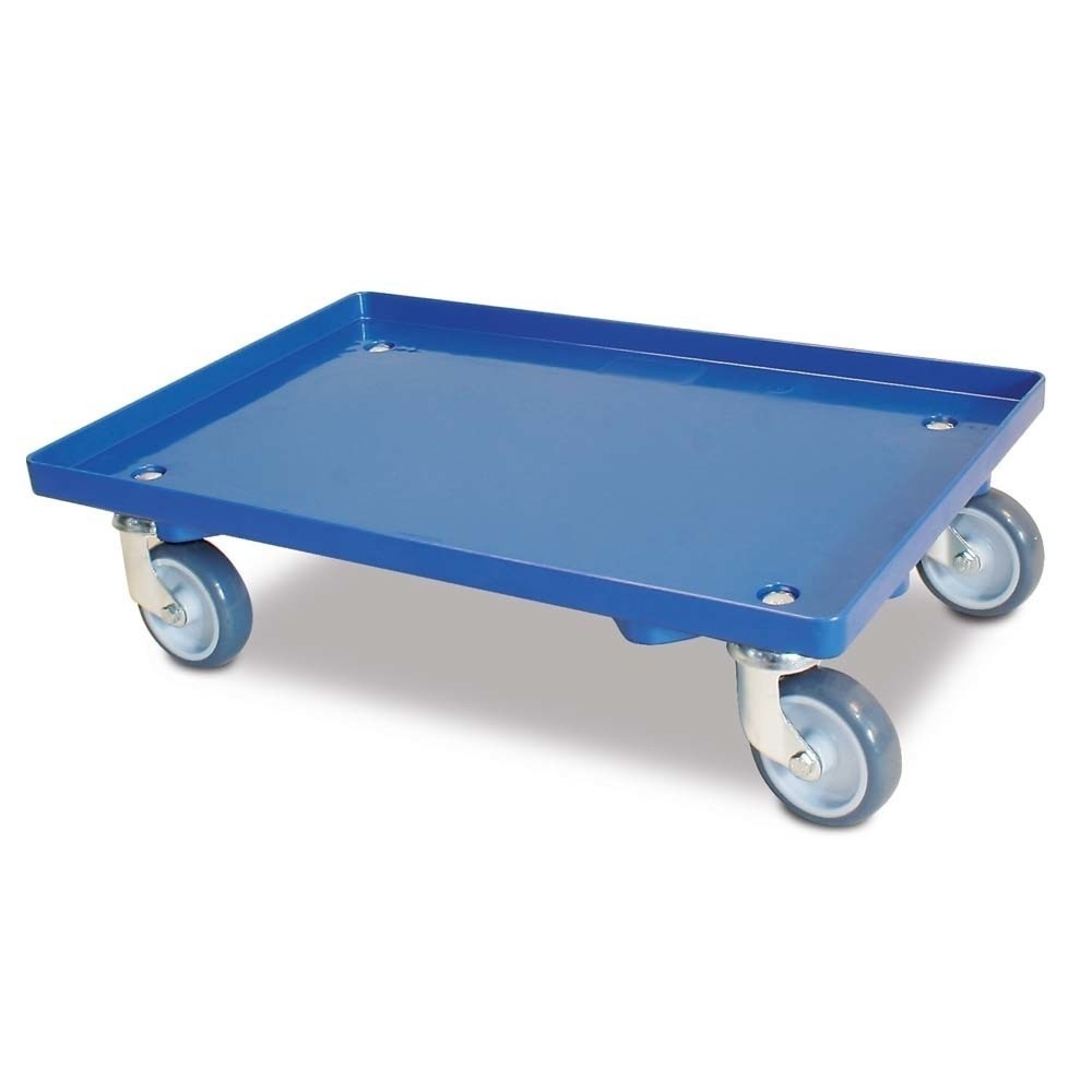 Carrello per trasporto per i contenitori Euro 600 x 400 mm, copertura chiusa