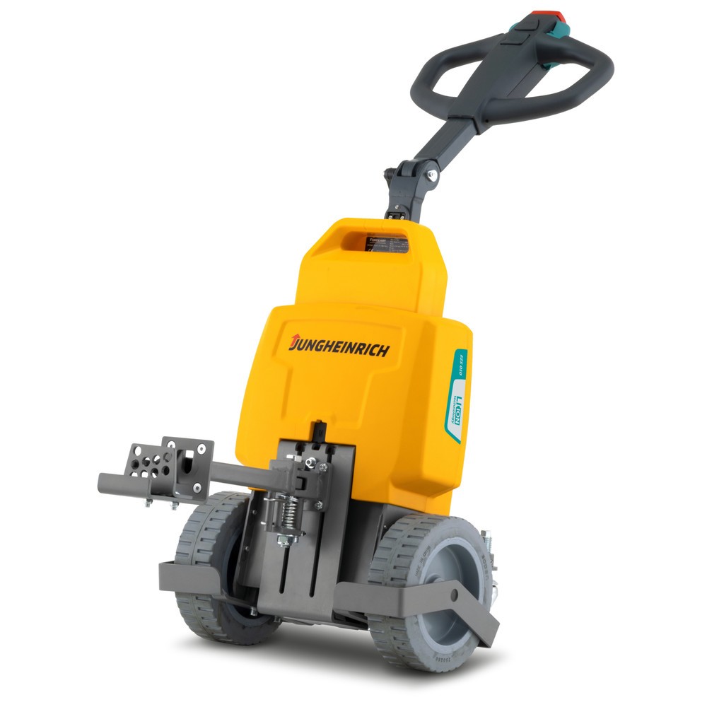 Immagine del prodotto: Trattore elettrico EZS 010 - ioni di litio Jungheinrich con giunto per profili quadrati, regolabile meccanicamente