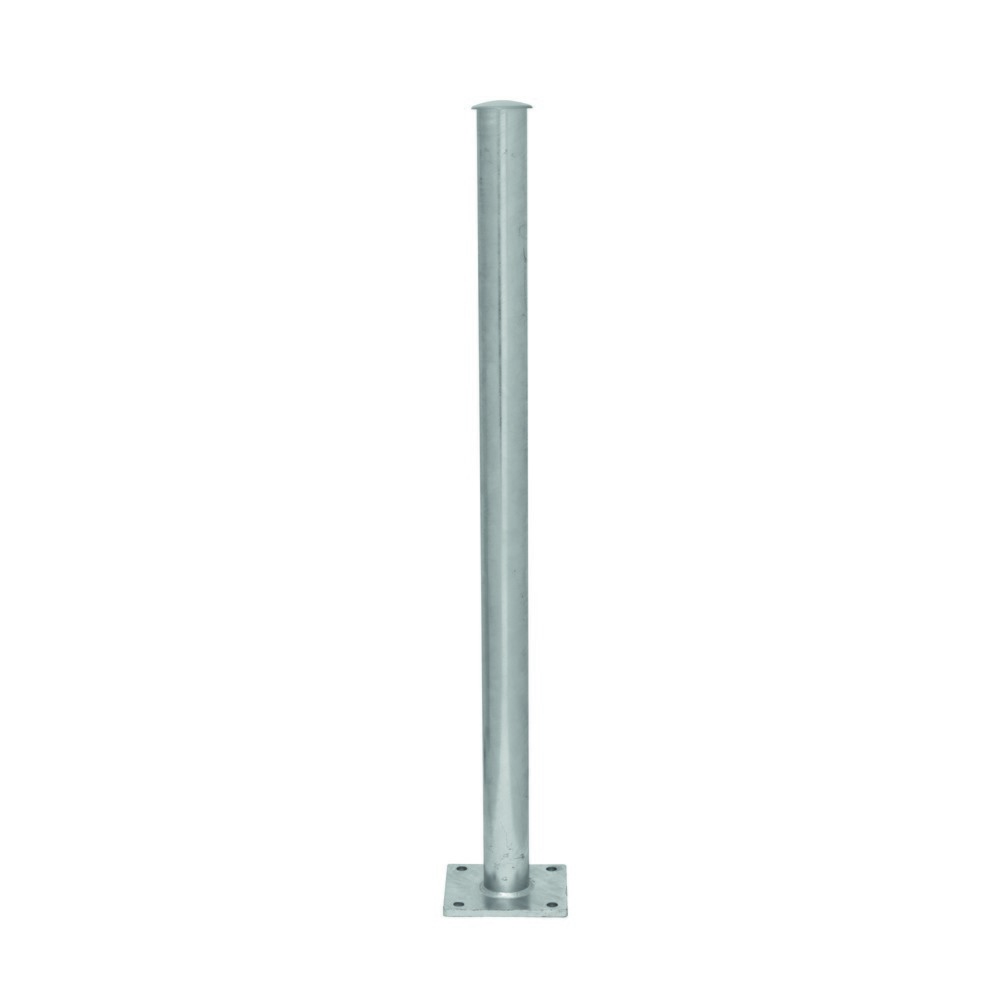 Immagine del prodotto: Parapetto sistema URBAN, tubo verticale, Ø 60 mm, altezza dal pavimento 1.000 mm, da tassellare, zincato a caldo