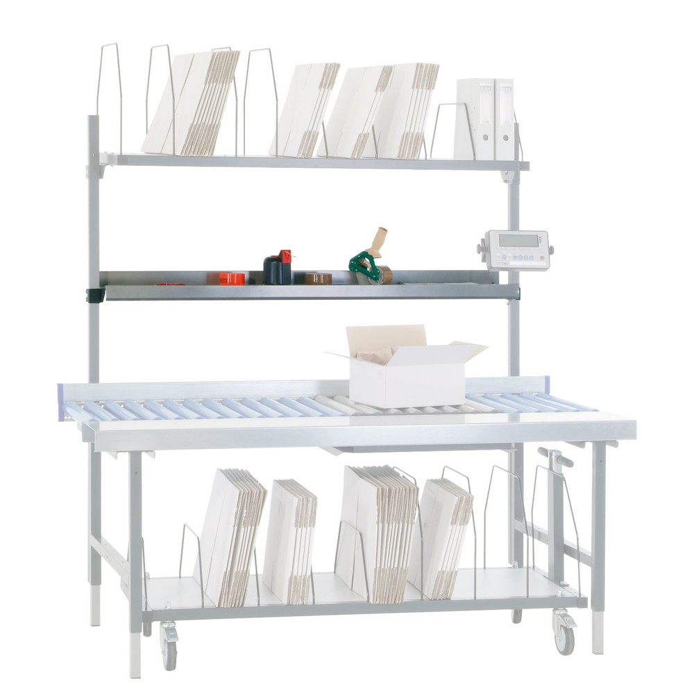 Immagine del prodotto n. 4: Vano porta-moduli per sistema con piano di imballaggio, LxP 1.600 x 230 mm