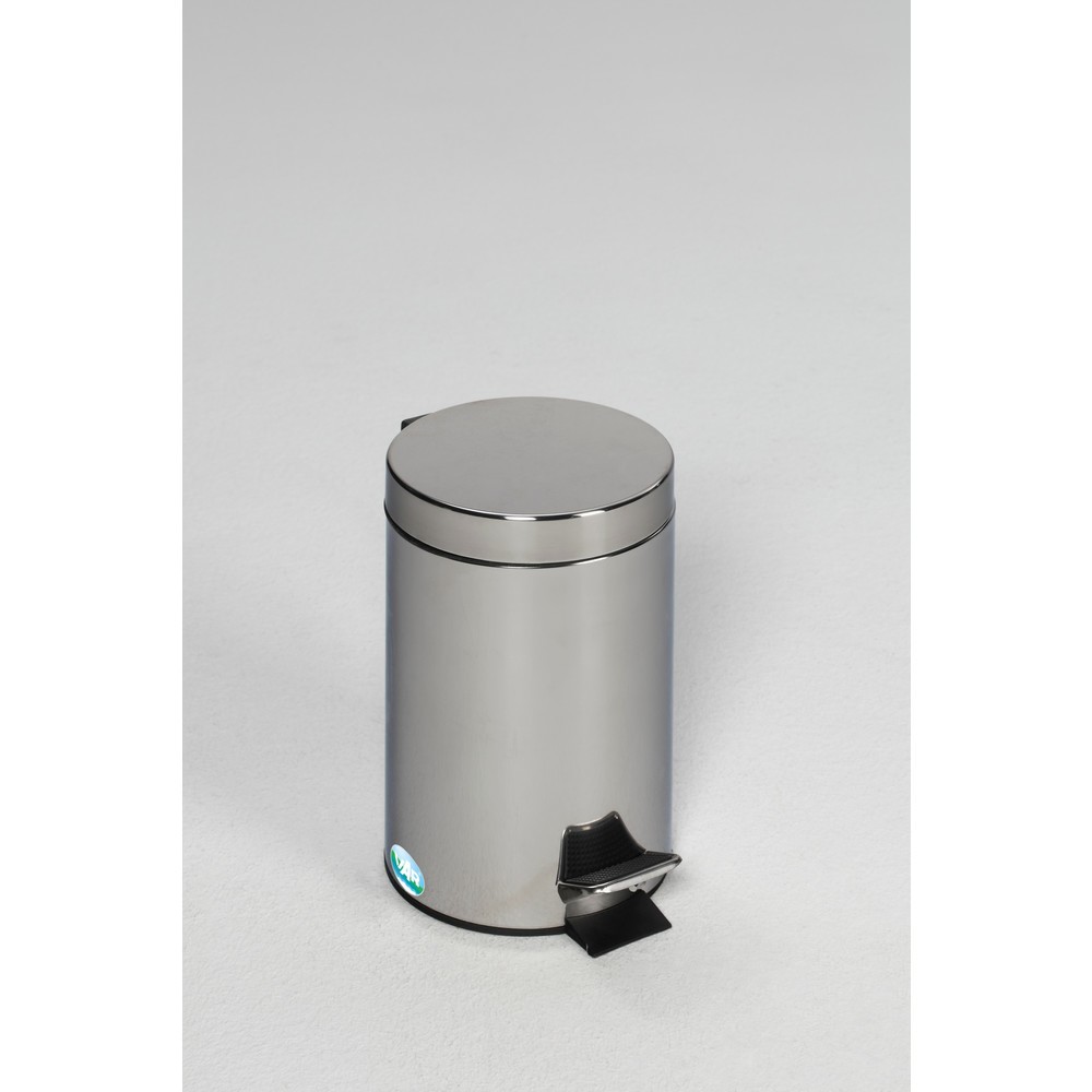 Immagine del prodotto n. 1: VAR® Portarifiuti a pedale 3 litri, acciaio inox