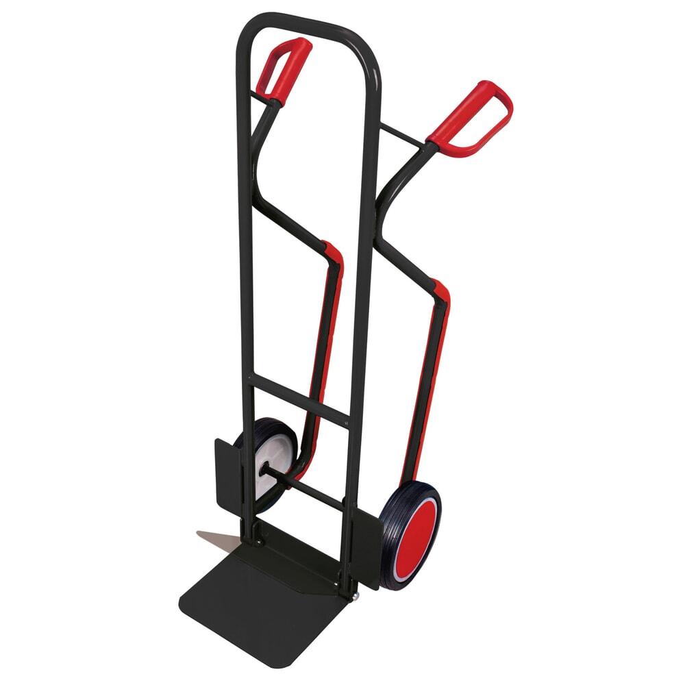 VARIOfit® Stahlrohr-Sackkarre mit auswechselbaren Gleitkufen
