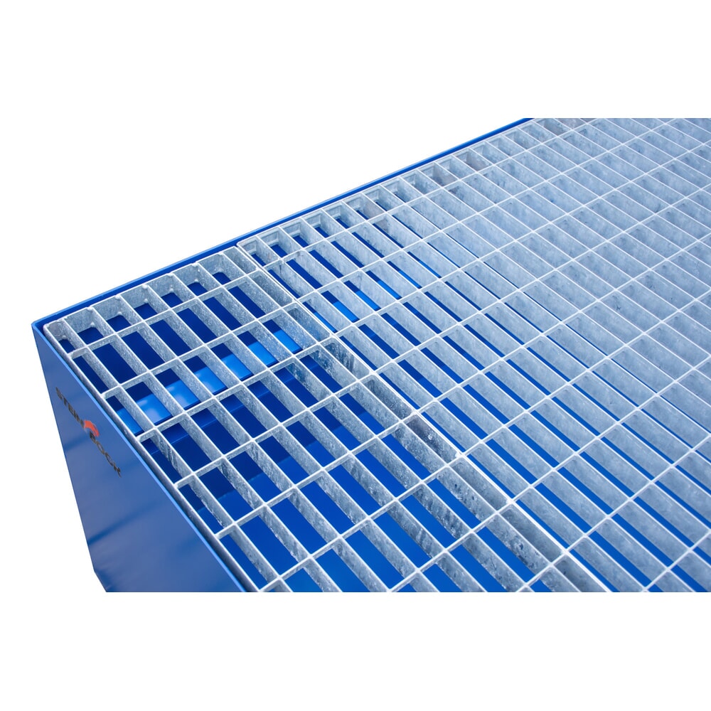 Immagine del prodotto n. 4: Vasca di raccolta Steinbock® in acciaio per 1x KTC/IBC, blu