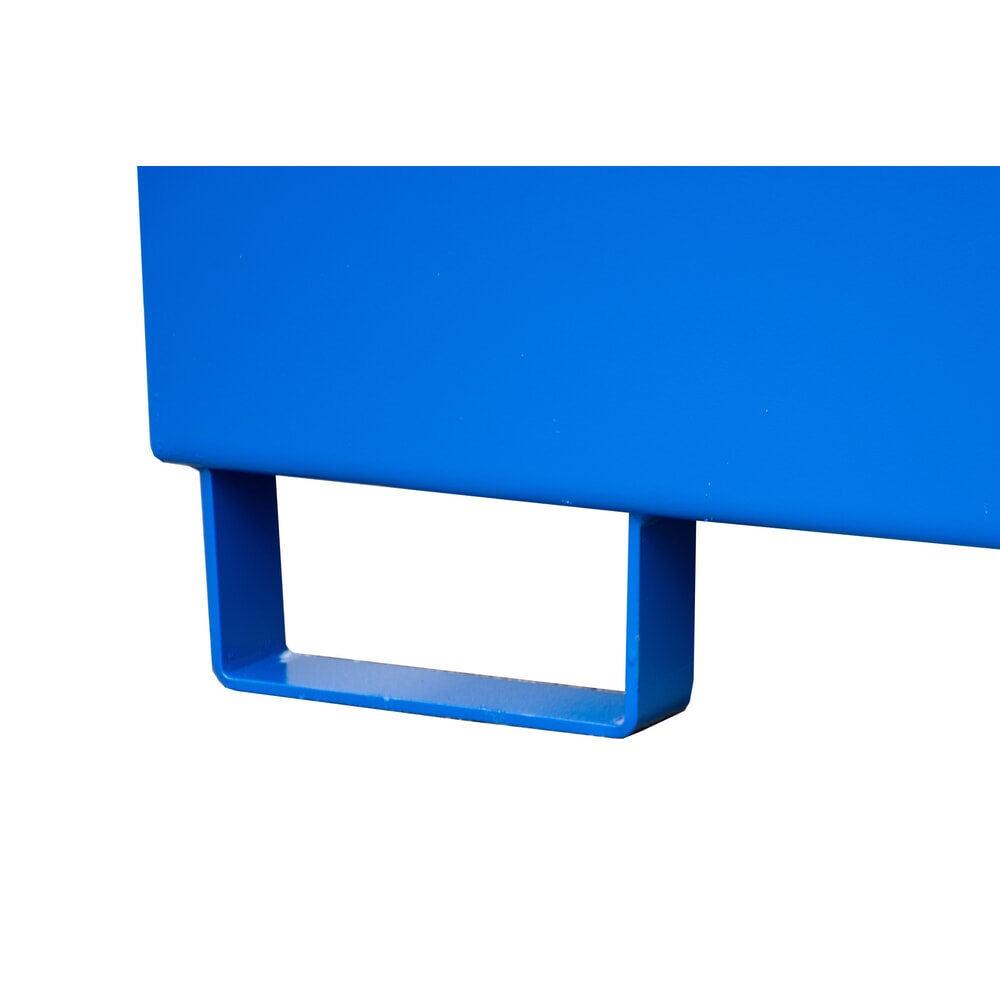 Immagine del prodotto n. 2: Vasca di raccolta Steinbock® in acciaio per 1x KTC/IBC, incl. supporto di riempimento, blu