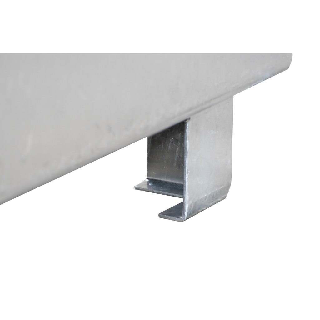 Steinbock® vasca di raccolta, 4x 200 l, AxLxP 415 x 1.200 x 1.200 mm, incl. griglia, zincata a caldo Immagine del prodotto n. 2: Steinbock® vasca di raccolta, 4x 200 l, AxLxP 415 x 1.200 x 1.200 mm, incl. griglia, zincata a caldo