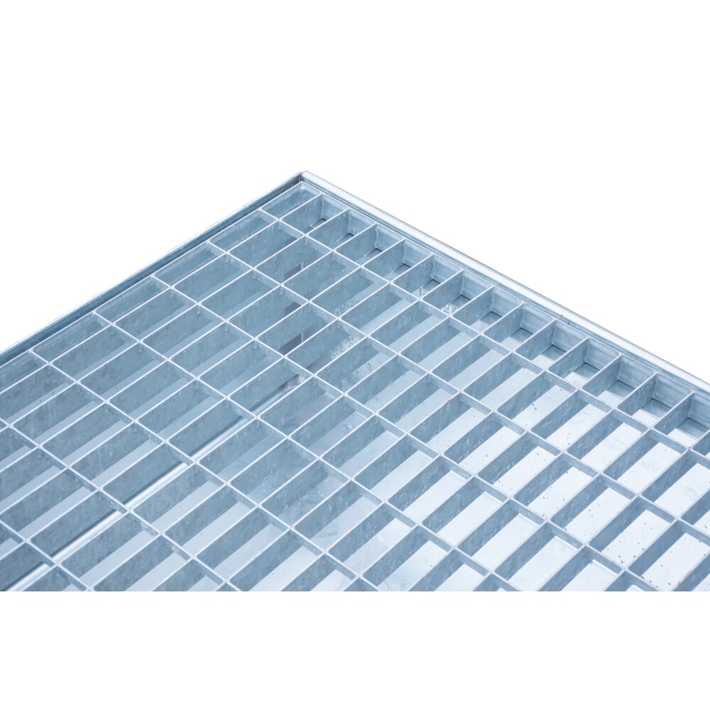 Immagine del prodotto n. 3: Vasca di raccolta Steinbock®, 4x 200 l, Alt x Largh x Prof 410 x 1.200 x 1.200 mm, incl. griglia, zincata a caldo