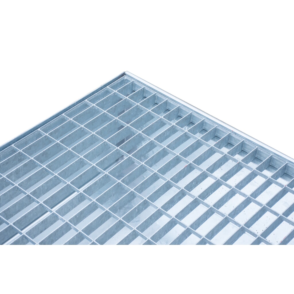 Immagine del prodotto n. 3: Steinbock® vasca di raccolta, 2x 200 l, AxLxP 360 x 1.200 x 800 mm, incl. griglia, zincata a caldo