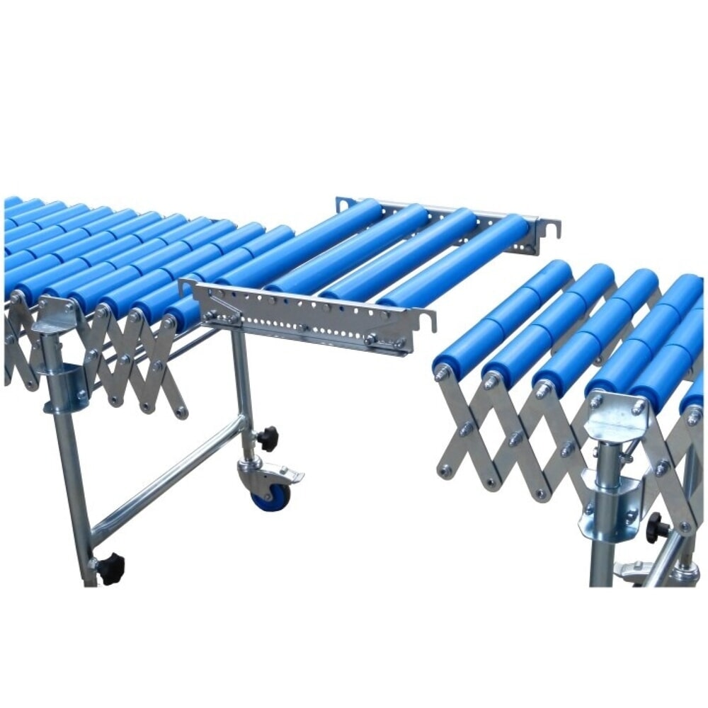 Verbindungsstück für BLUME Scheren-Rollenbahnen aus Kunststoff