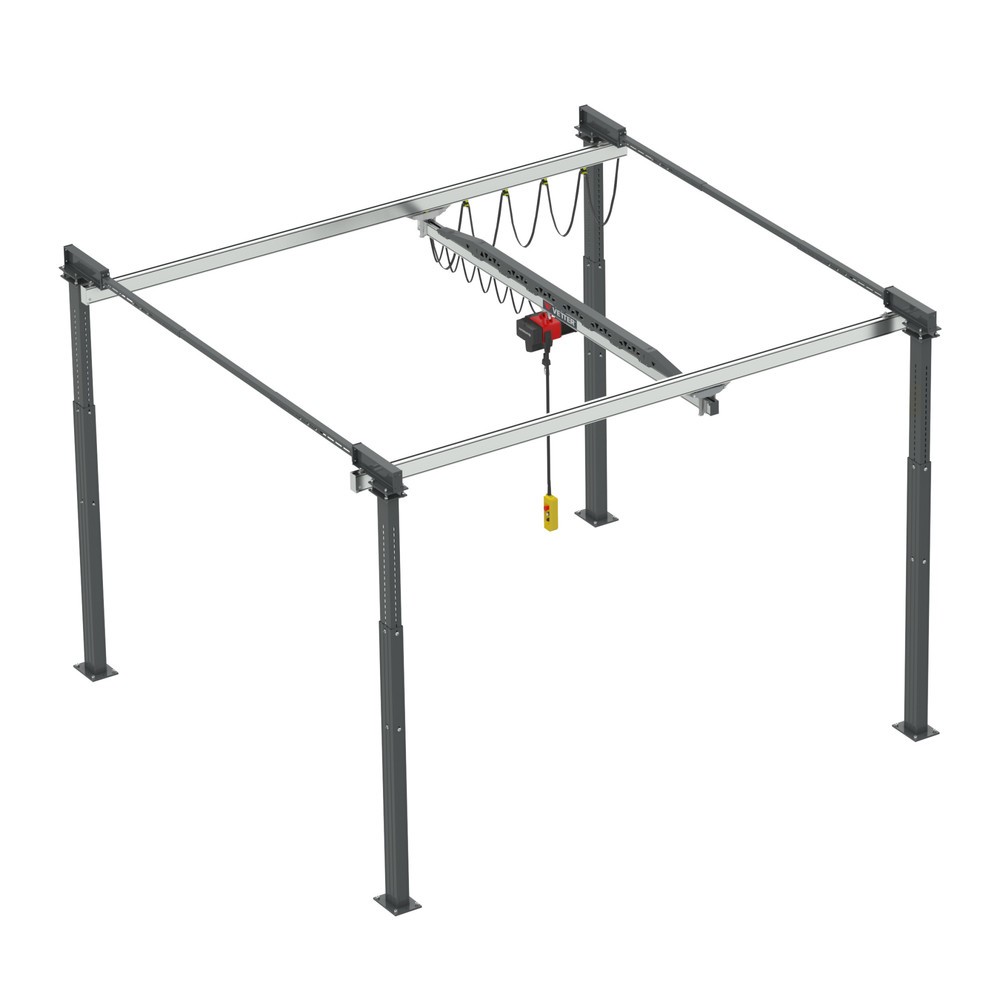 Immagine del prodotto: VETTER Gru a portale a doppia rotaia ErgoLine®, sbraccio 2.420 mm, portata 125 kg