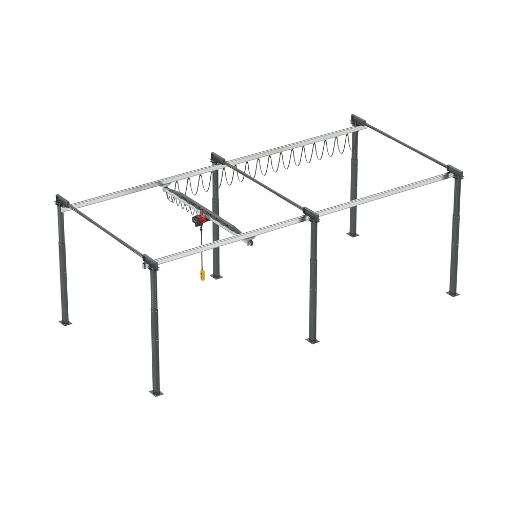 Immagine del prodotto n. 1: VETTER Gru a portale a doppia rotaia ErgoLine®, sbraccio 10.500 mm, portata 500 kg