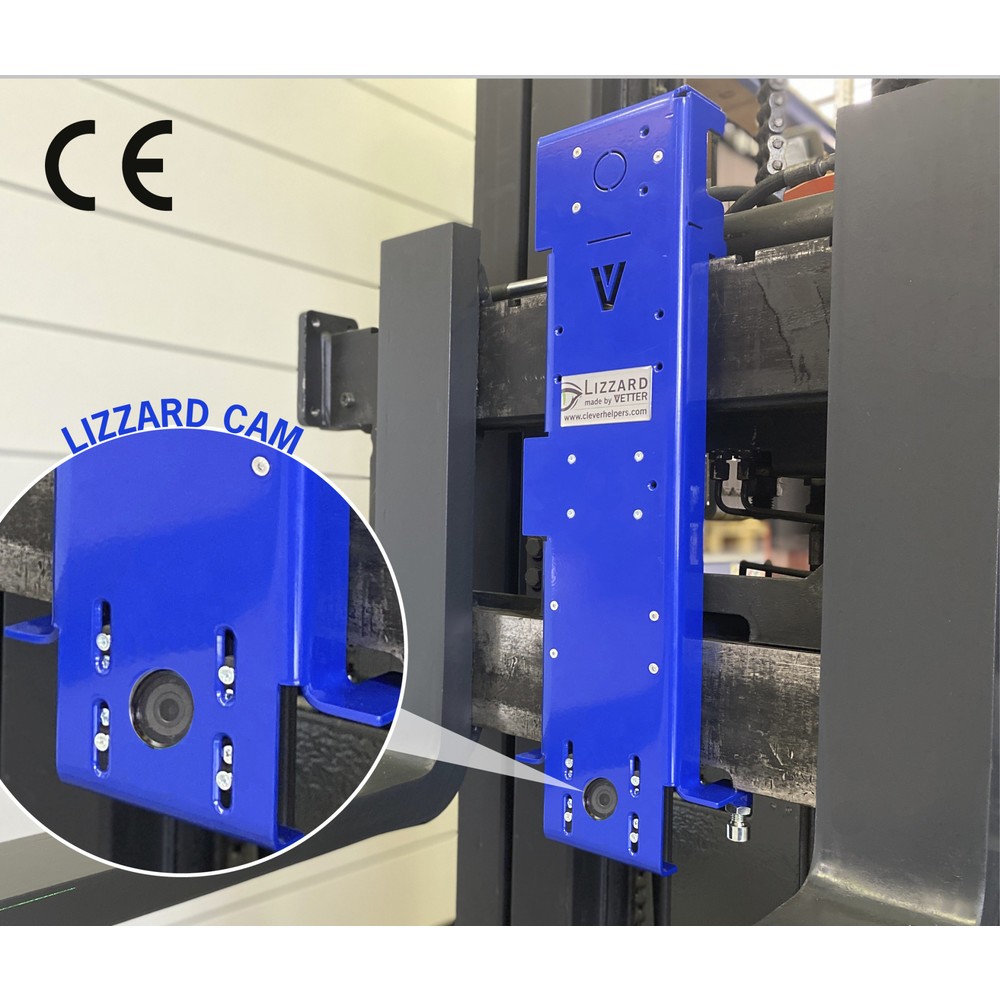 Immagine del prodotto: VETTER® LIZZARD Cam, sistema di guida forche con telecamera, ISO 3A