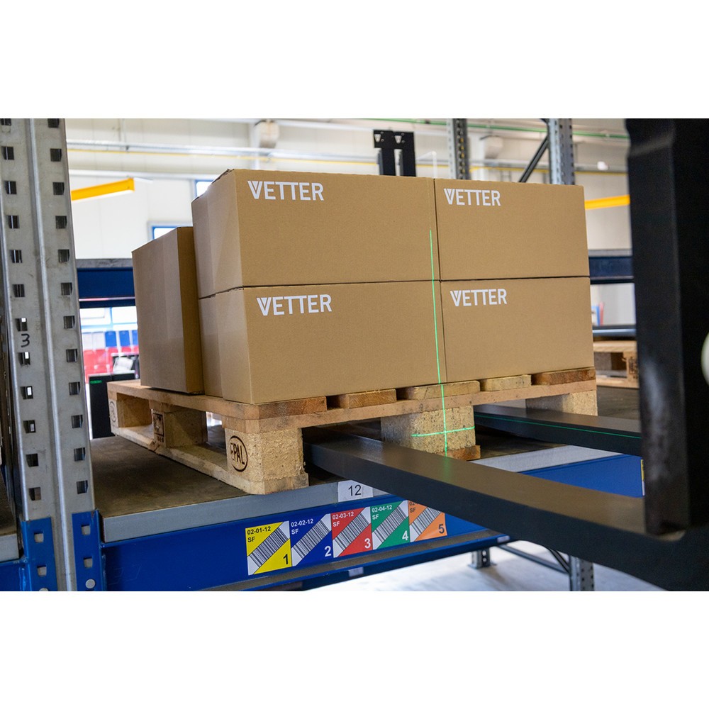 Immagine del prodotto n. 2: VETTER® LIZZARD Premium, sistema di guida laser delle forche e con telecamera, ISO 2A