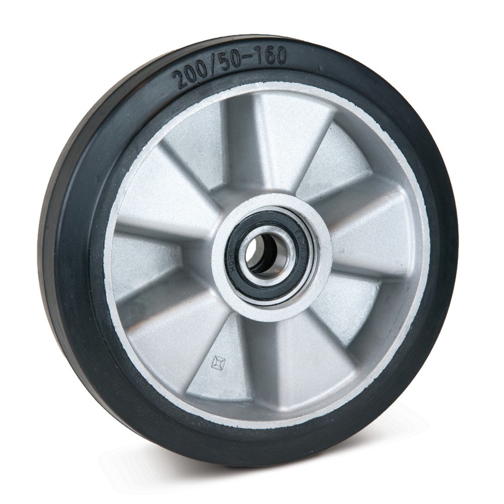 Immagine del prodotto: Volante caucciù piena per transpallet manuale Ameise® tipo ACY20/25, Delta 26/30, BASIC tipo DF25, anno dal '09, Ø 200 mm