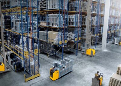 Dimensioni del muletto e del transpallet per l’utilizzo in sicurezza