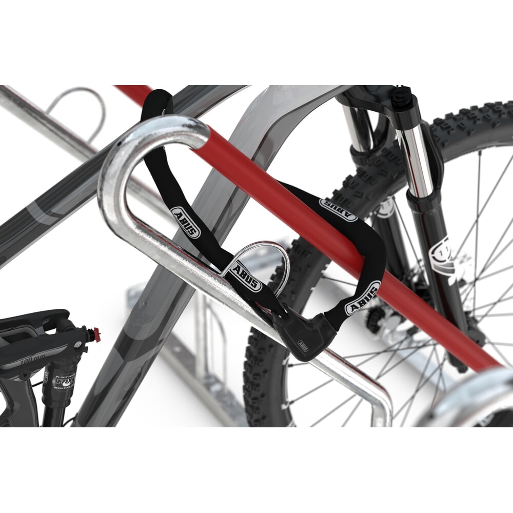 Immagine del prodotto n. 6: Rastrelliera per biciclette wsm® 0500 XBF, da tassellare, zincato a caldo, caricamento da un lato, 4 posti, interasse 500 mm