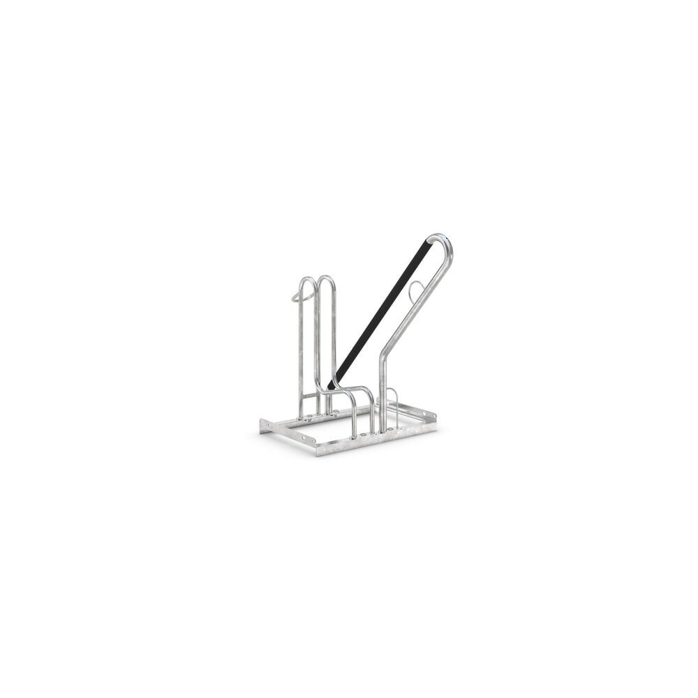 Immagine del prodotto: Portabiciclette wsm® 4000 BR, 1 lato, zincato a caldo, interasse 390 mm, 2 posti