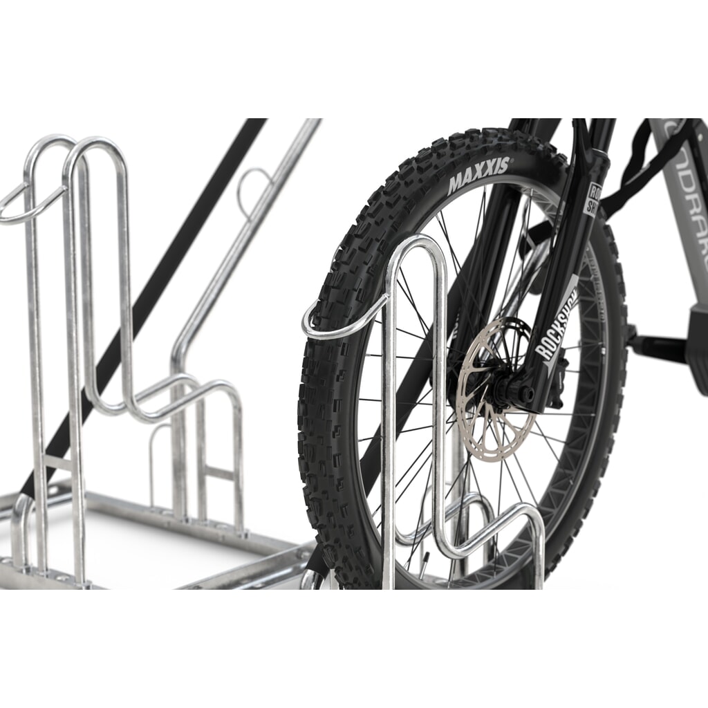 Immagine del prodotto n. 5: Rastrelliera per biciclette wsm® 4801 XXBF, caricamento da 1 lato, 1 posto, regolazione della profondit