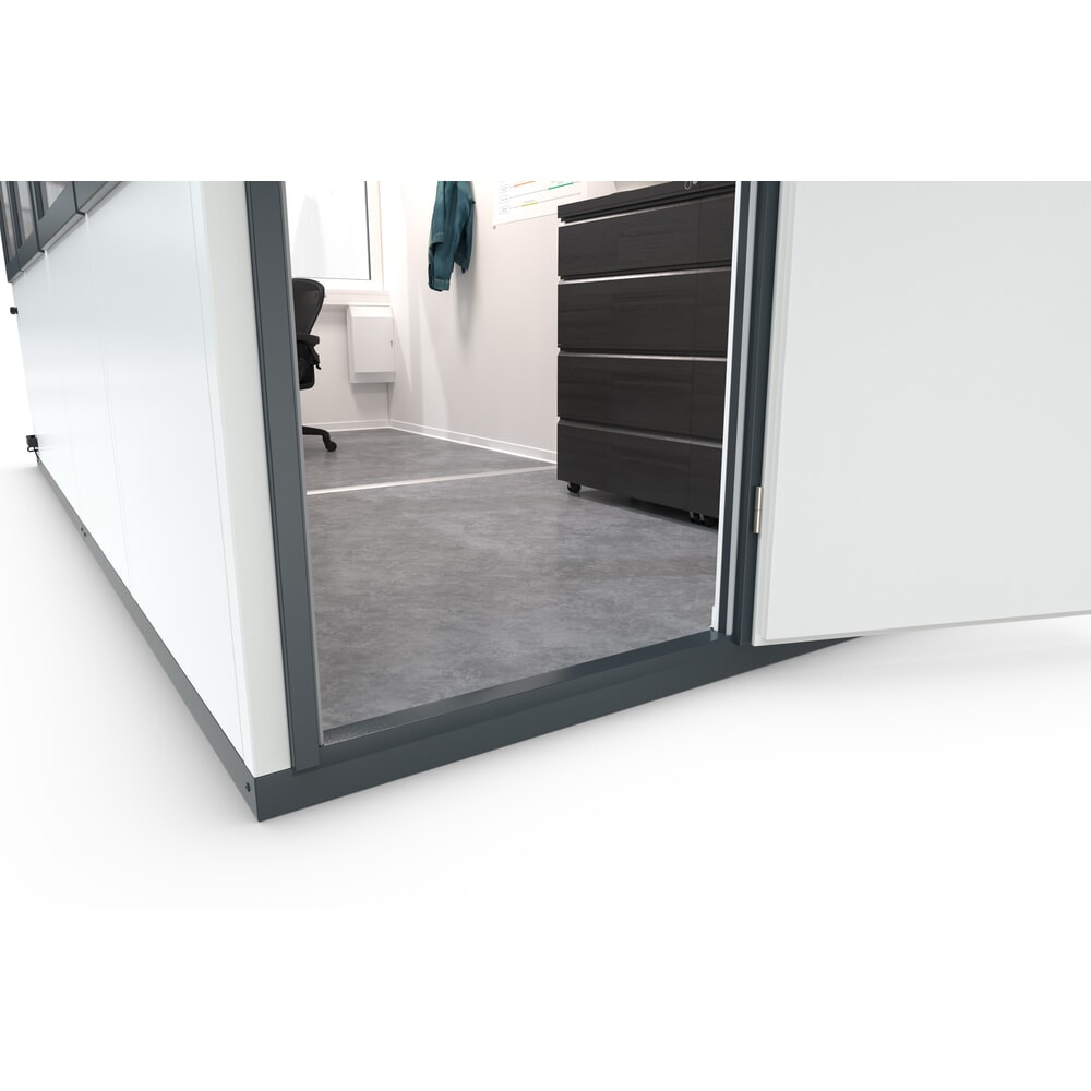 Immagine del prodotto n. 3: Sistema modulare wsm® MULTIROOM per ambienti esterni, superficie di base 8,00 m², completamente montato