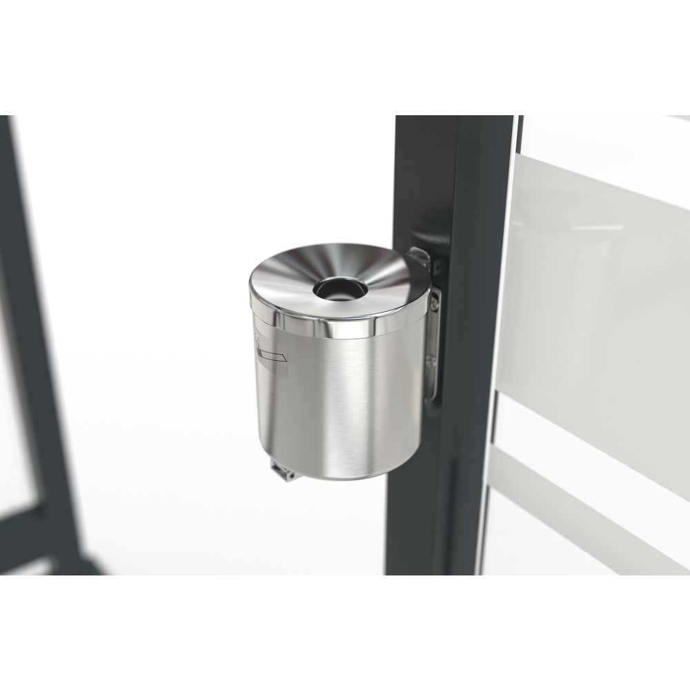 Immagine del prodotto n. 2: WSM set completo per fumatori Colonia K2 c/b, incl. posacenere da banco e parete, senza illuminazione, con sovrapposizione
