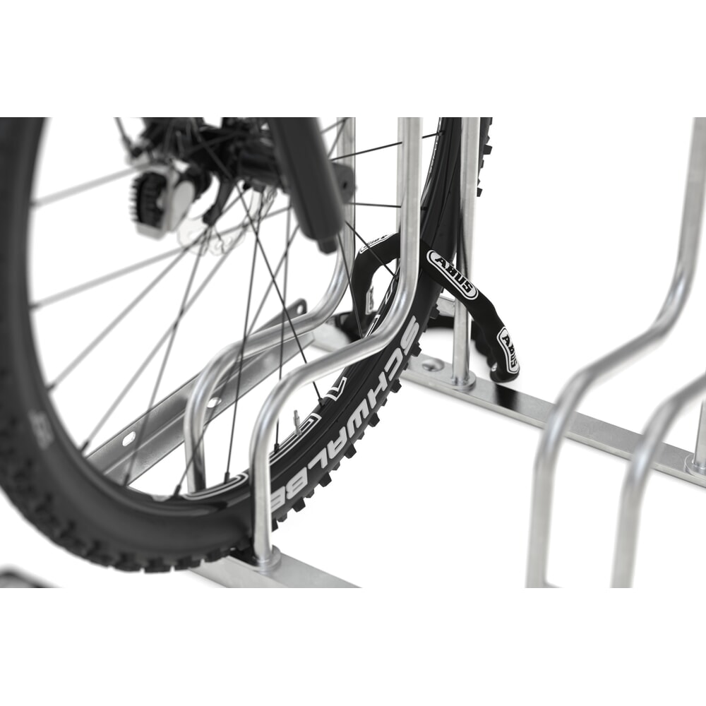 Immagine del prodotto n. 4: Portabiciclette wsm® 4000 BR, 1 lato, zincato a caldo, interasse 390 mm, 4 posti