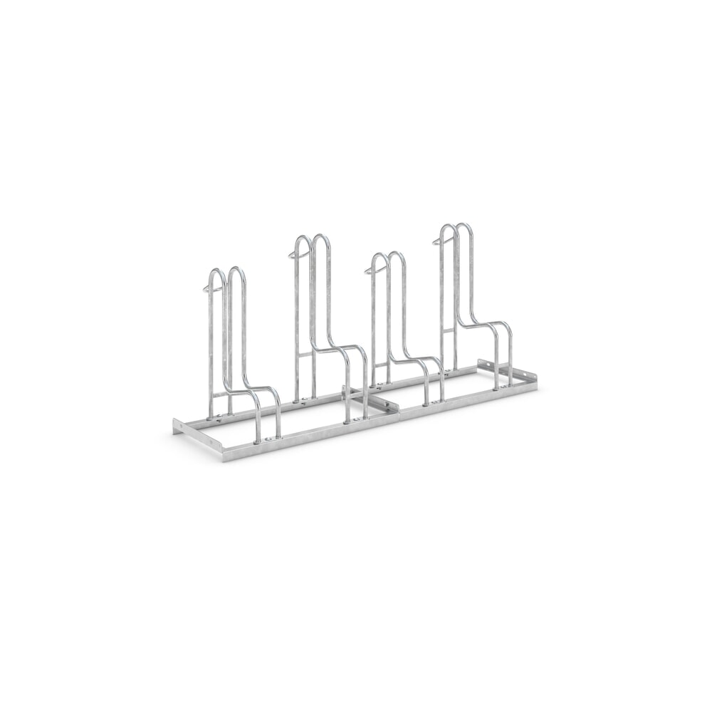 Immagine del prodotto n. 1: Portabiciclette wsm® 4000 BR, 1 lato, zincato a caldo, interasse 390 mm, 4 posti